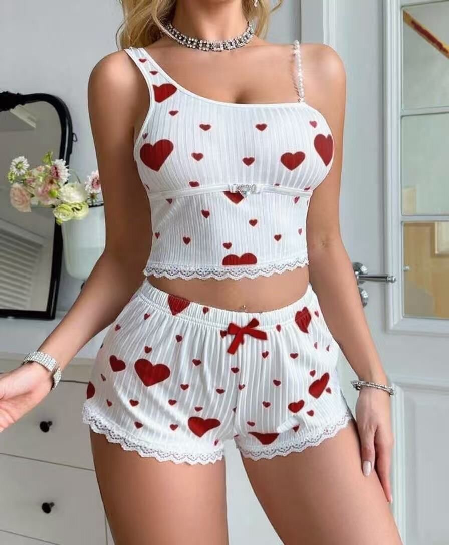 Pyjama féminin en coton doux