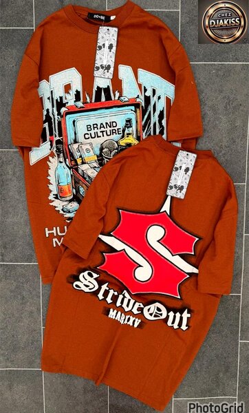 T-shirt streetwear tendance