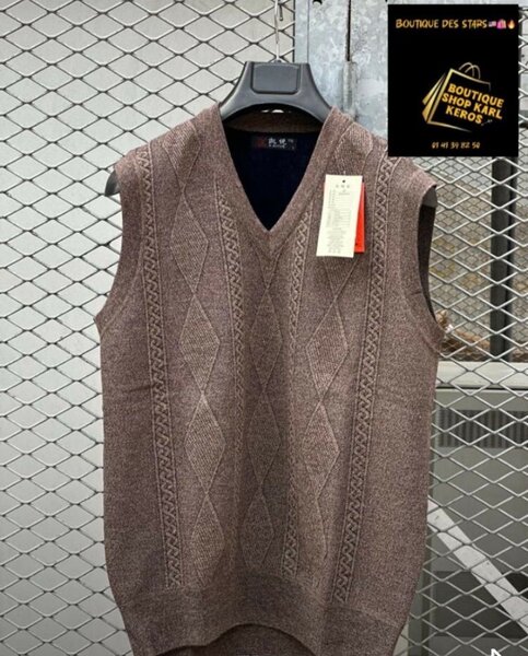 Gilet en laine pour homme