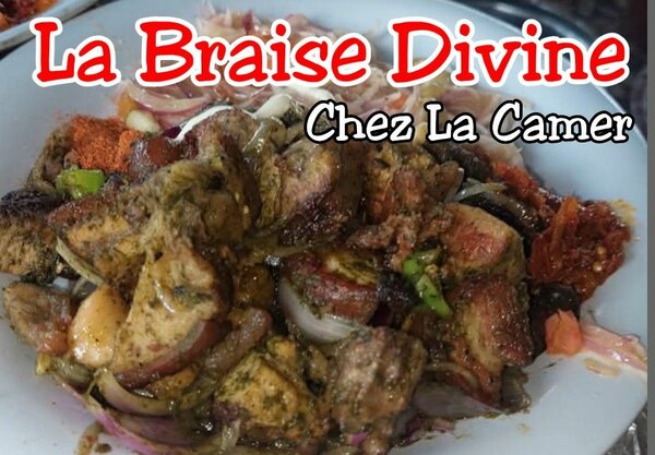 Porc Africain Braisé + Attieke