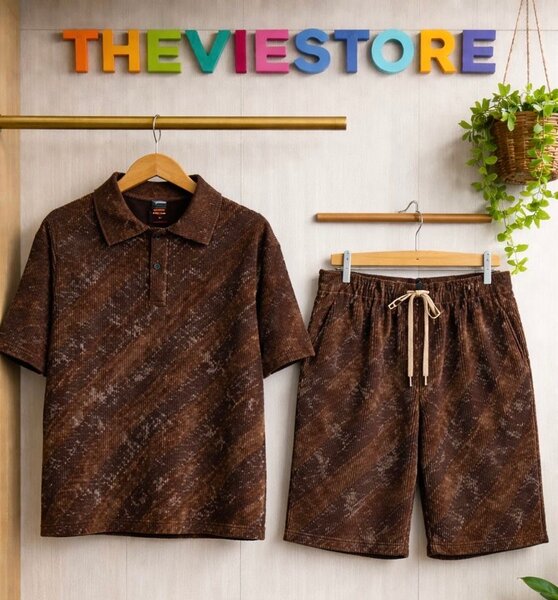 Ensemble homme marron