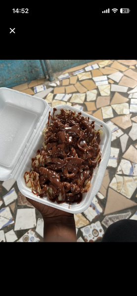 Crêpes au Fettuccine Nutella