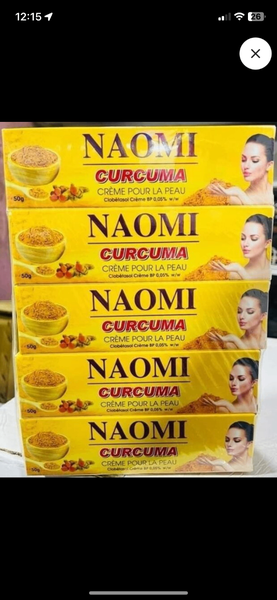 3 Crème Naomi Curcuma Peau
