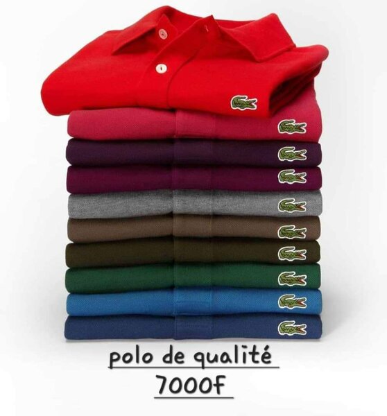 T schirt  polo disponible