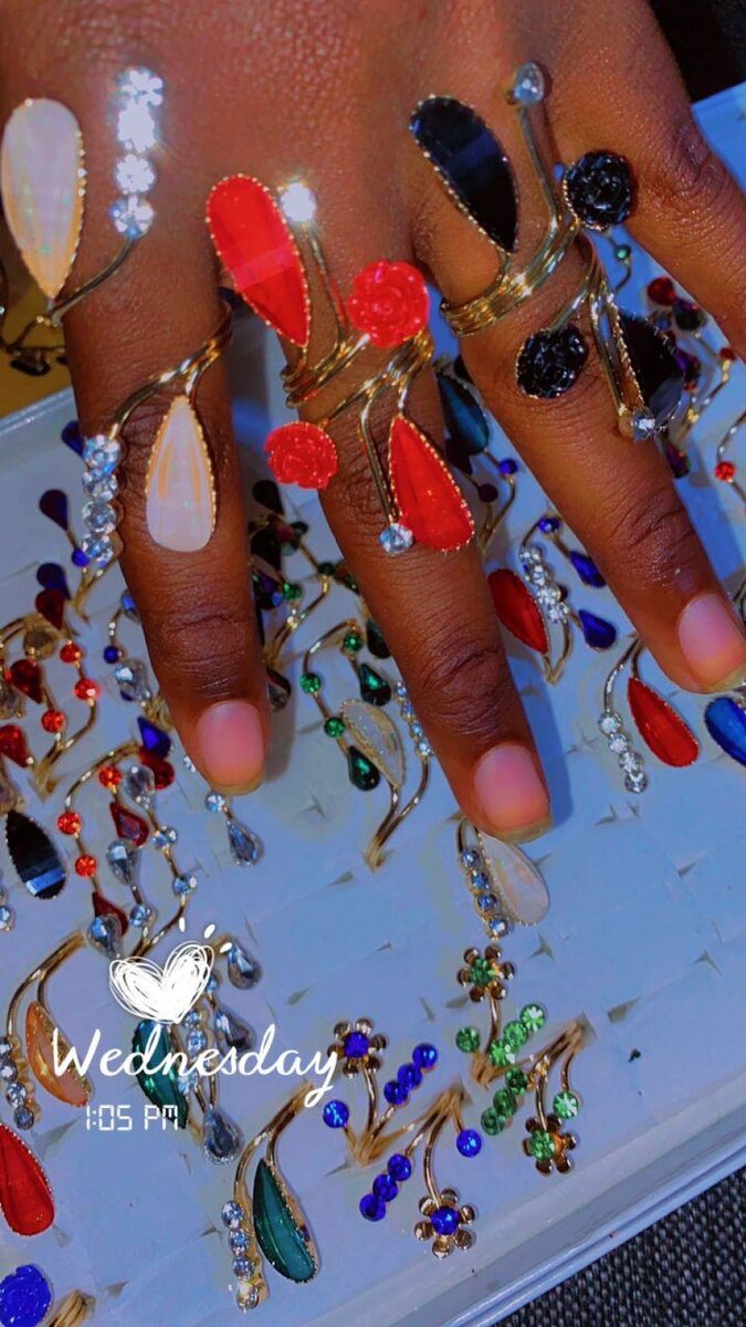 Bagues fantaisie élégantes