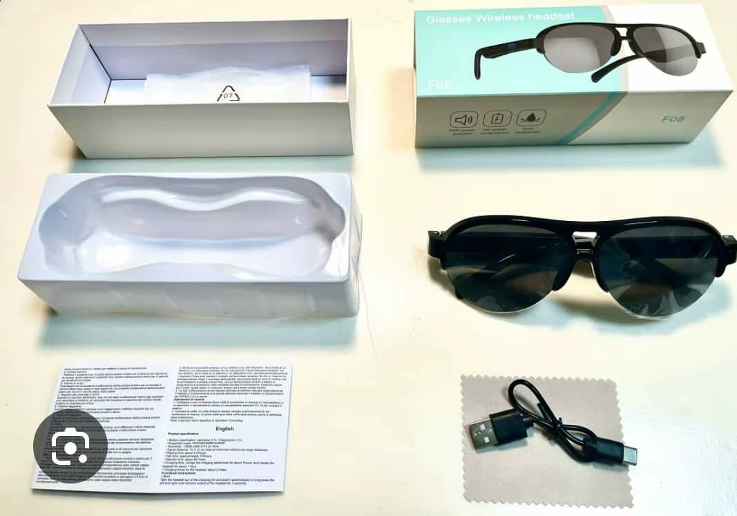 Lunettes Bluetooth F08
