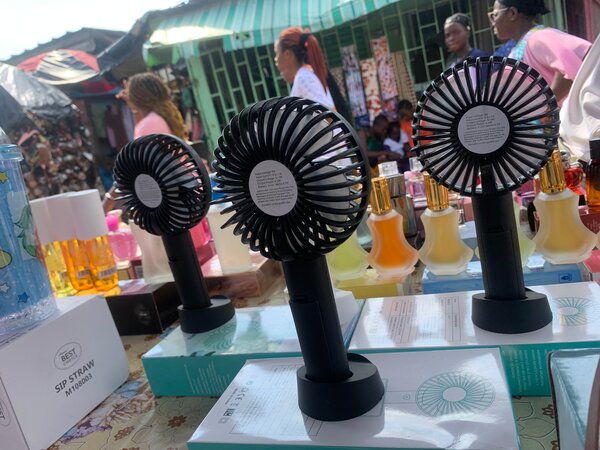 Mini ventilateur portatif USB rechargeable