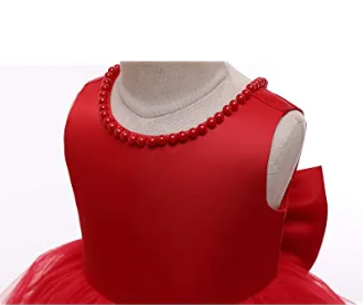 Baby Girl Dresses Ruffle Lace Pageant Party Wedding Flower Girl Dress ( Fabric Net And Silk) ( Size 03 Month To 16yrs)