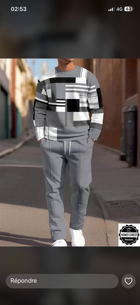 Ensemble de survêtement tendance