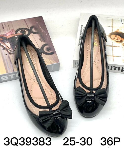 Ballerines enfants transparant