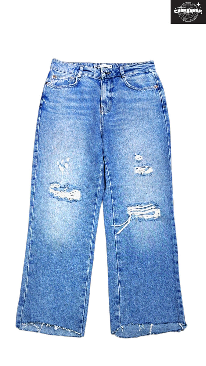 Jean décontracté déchiré