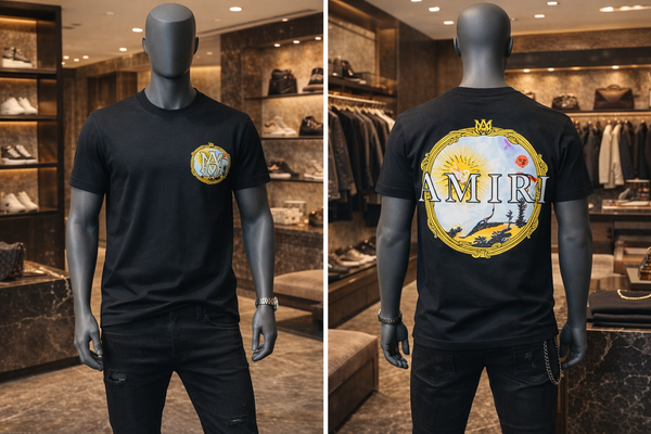 T-shirt Amiri Noir Mode