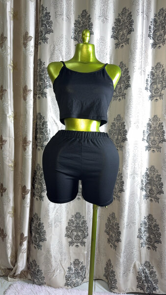 Ensemble sport femme noir