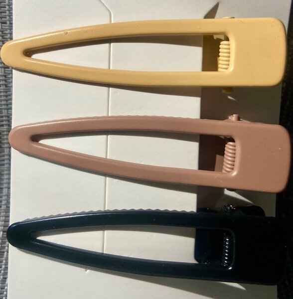 Lot de pinces à cheveux colorées