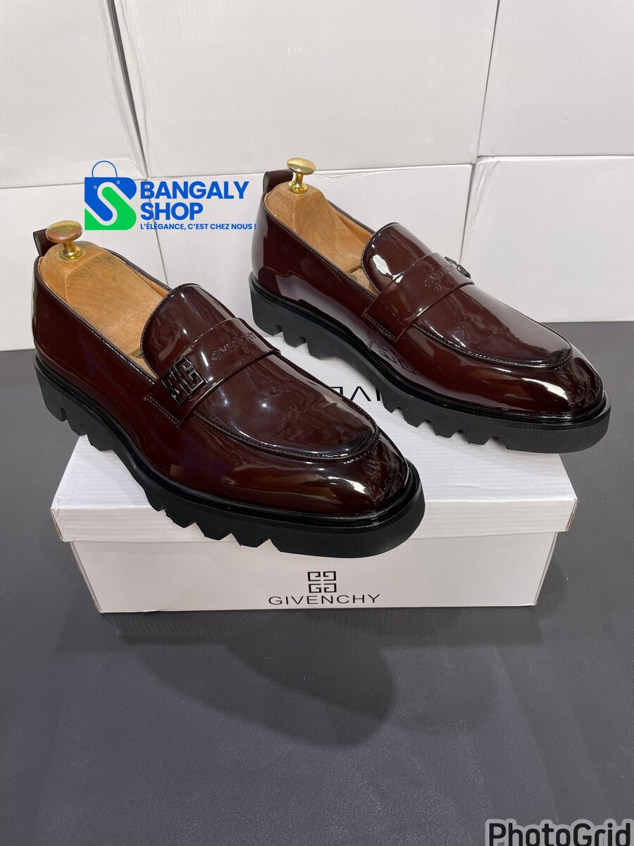 Mocassins en cuir élégants homme