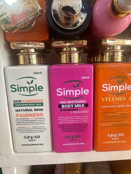 Simple body moisturizer