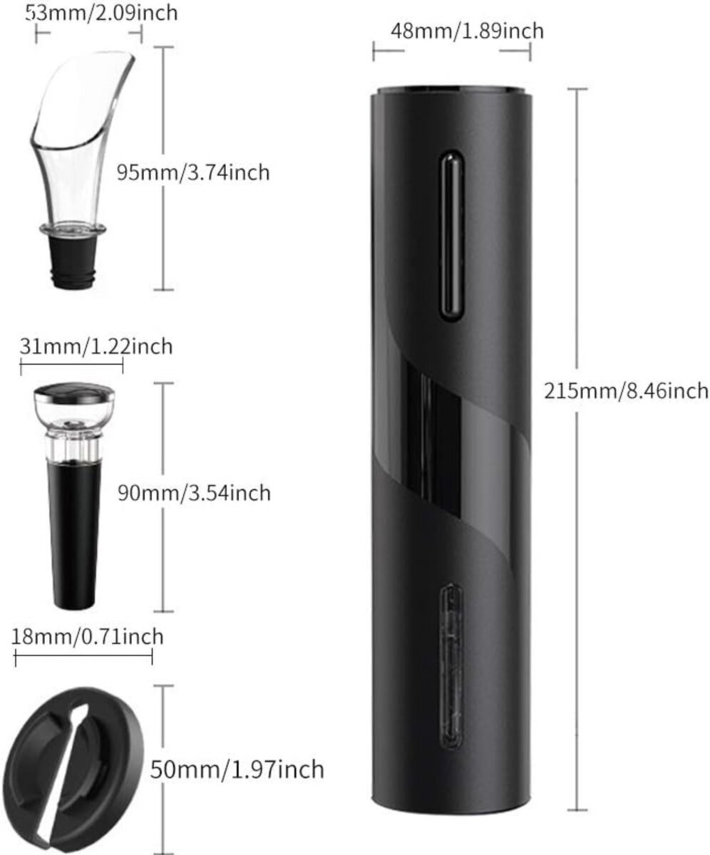 Décapsuleur électrique - Ouvre-bouteille électrique - 6 En 1