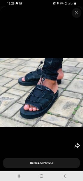 Sandales confortables unisexes