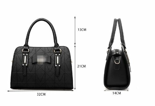 Sac à main élégant noir femme