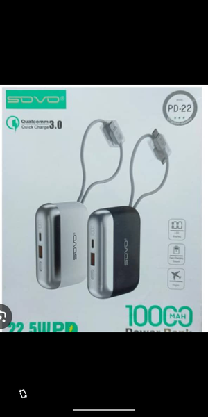 Batterie Externe 10000mAh QC3.0