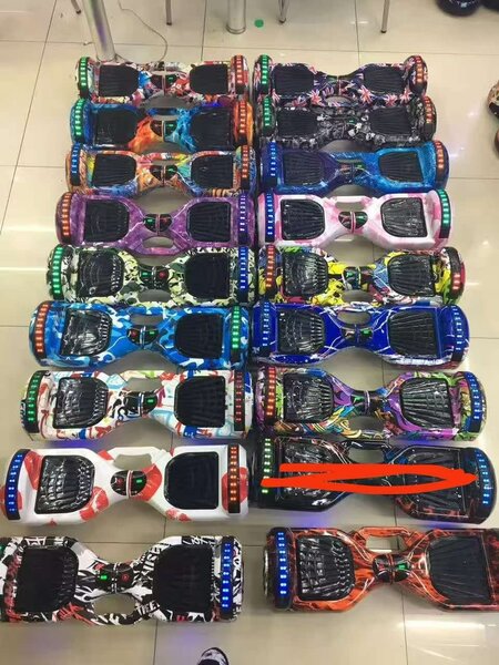 Hoverboard électrique LED coloré