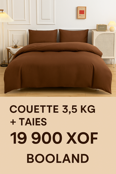 Couette Colorée 3,5kg Booland
