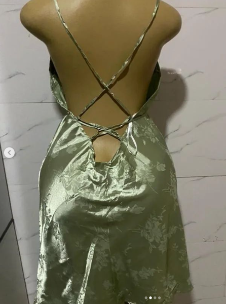Satin dress 