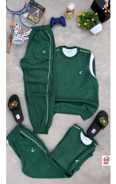 Ensemble survêtement vert homme