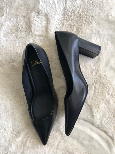 Élégantes escarpins noirs
