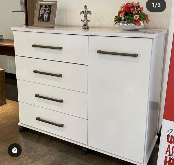Commode blanche moderne