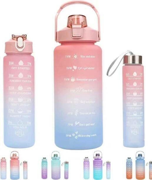 3in1 set water bottle