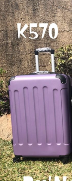 Travel large purple bag