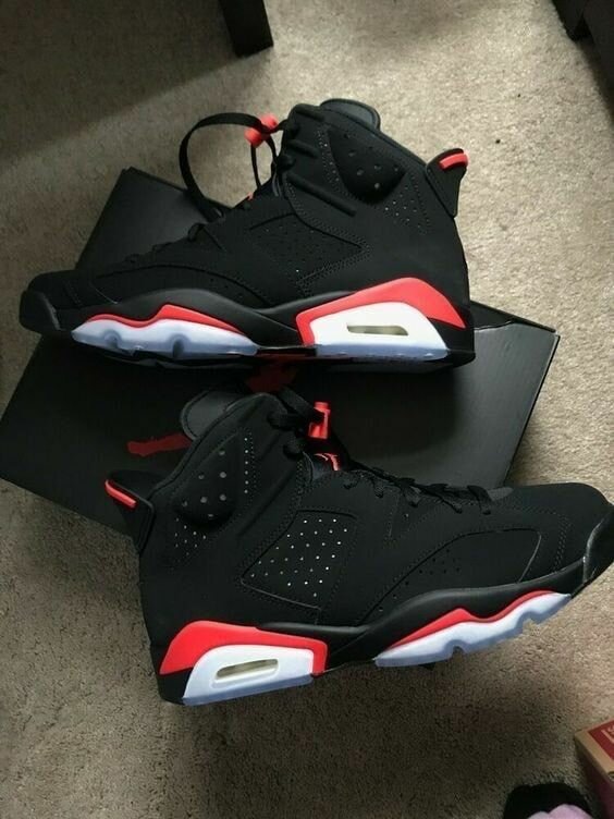 Baskets Air Jordan 6 noires