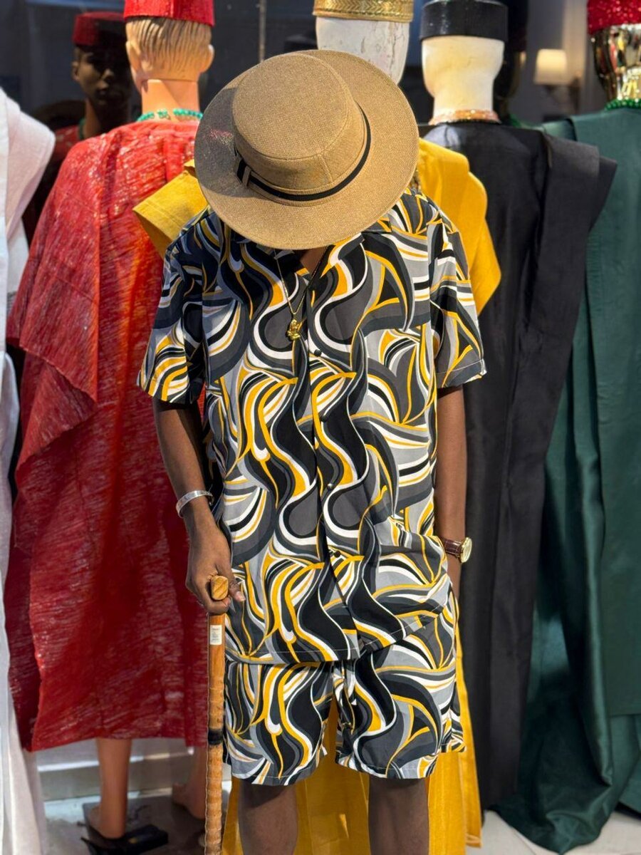 Tenue assortie imprimée estiva