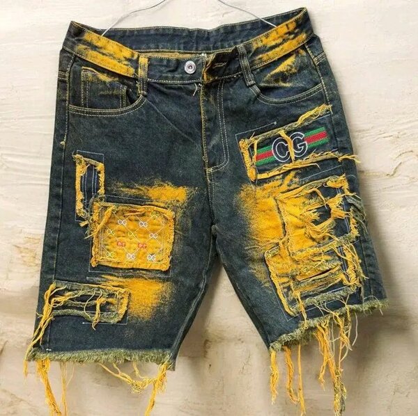 Gucci jeans déchirés homme