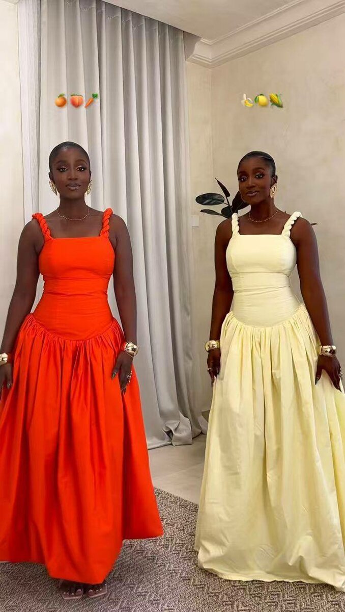 Robe élégante longue femme