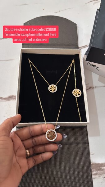 Collier et Bracelet Ensemble