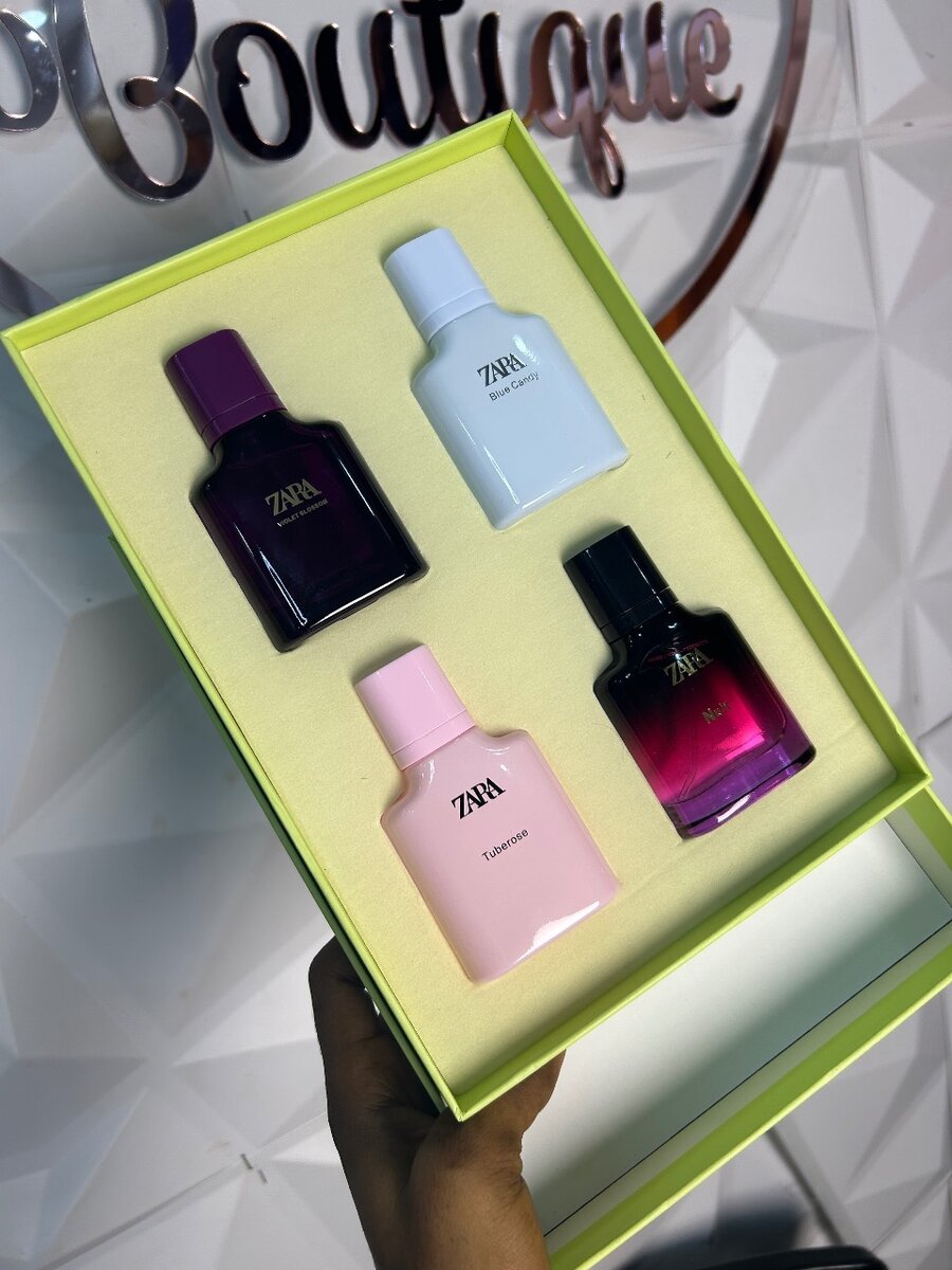 Coffret Cadeau Parfums Zara