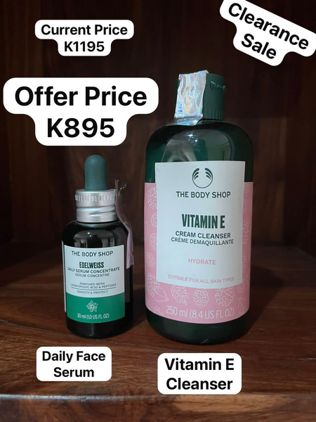 Daily Face Serum Vitamin E Cleanser