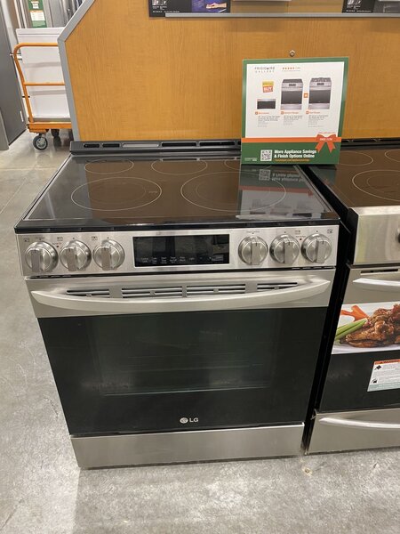 Cuisinière électrique moderne