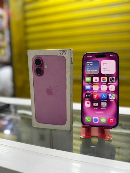iPhone 16 Rose Neuf