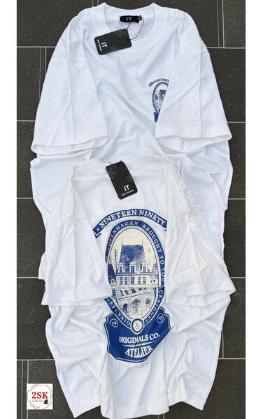 T-shirt blanche logo