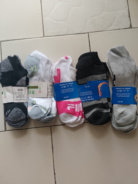 Lot de chaussettes sport multicolores