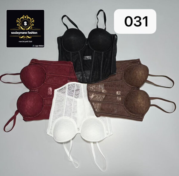 Top bustier tendance femme