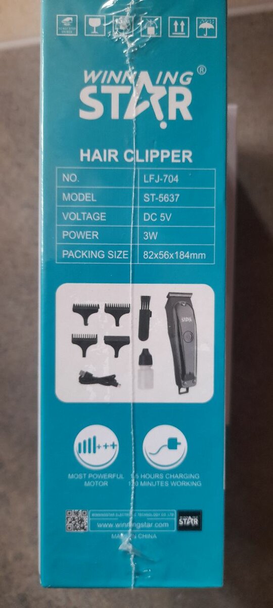 Tondeuse à Cheveux Winning Star