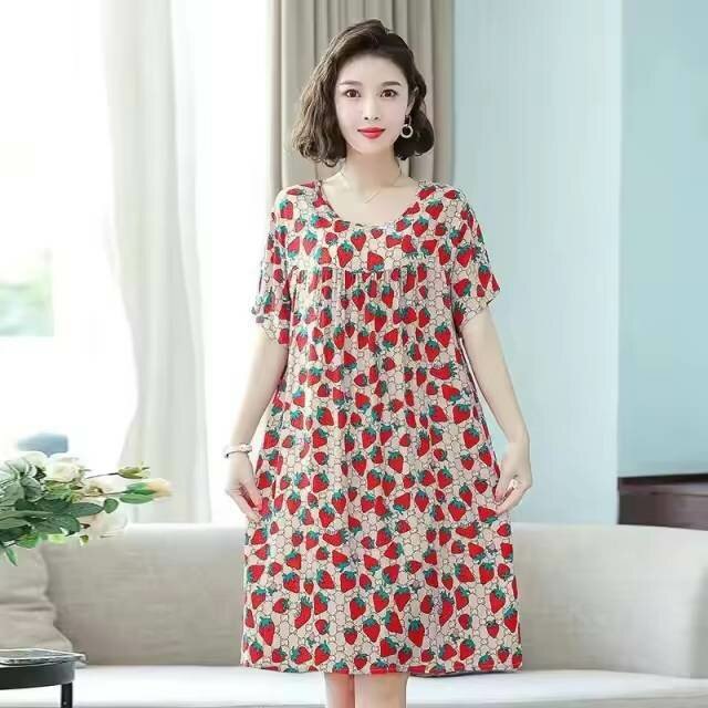 Robe décontractée imprimée femme