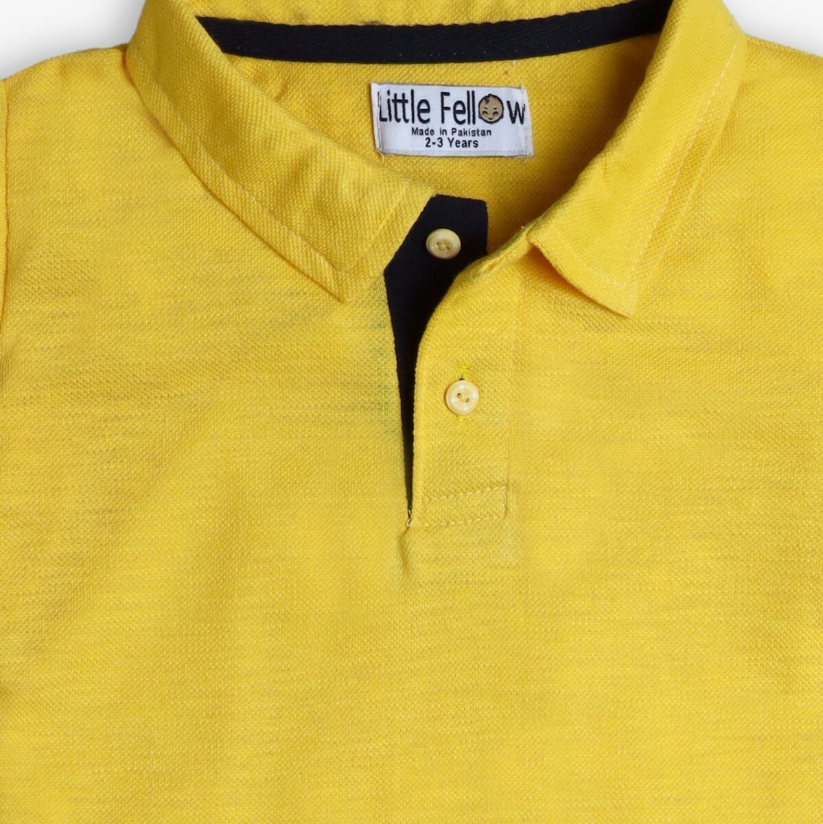 Yellow boys polo shirt