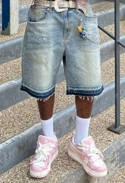 Shorts en jean décontractés