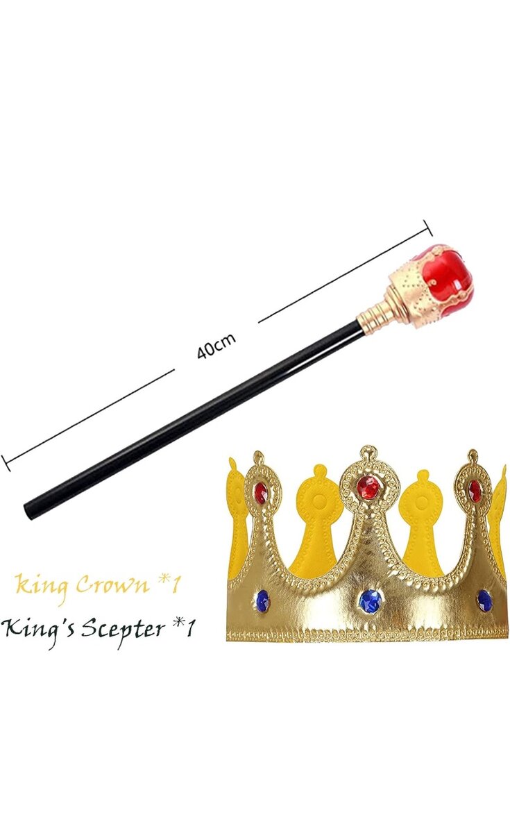 maxToonrain Adult King Costume,Men's Funny Fancy Dress