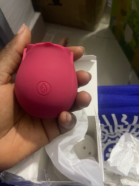 Stimulateur vibrant en silicone